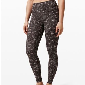 NEW!! Lululemon Wunder Under HR Tight 28” Flux
